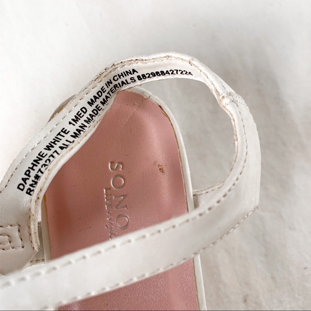 Sonoma white sequin heels - Picture 7 of 7
